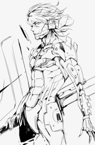 Джек Райден Metal Gear концепт