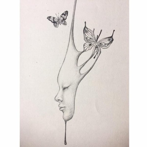 Необычные рисунки карандашом