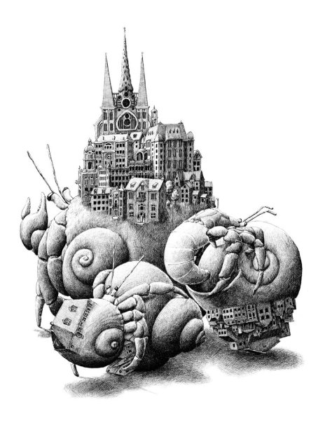 Сюрреализм карандашом