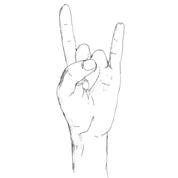 Руки карандашом для срисовки