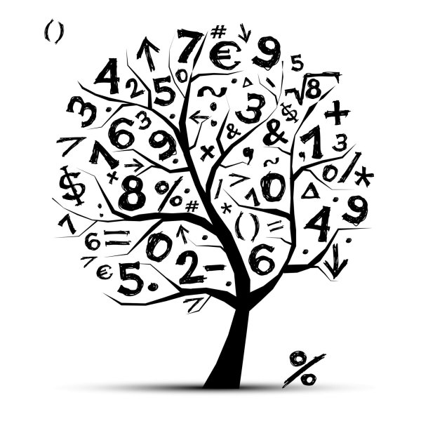 Дерево с цифрами