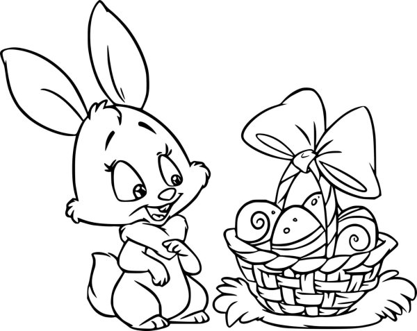 Картинки для срисовки зайчики