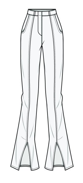 Зарисовка брюк