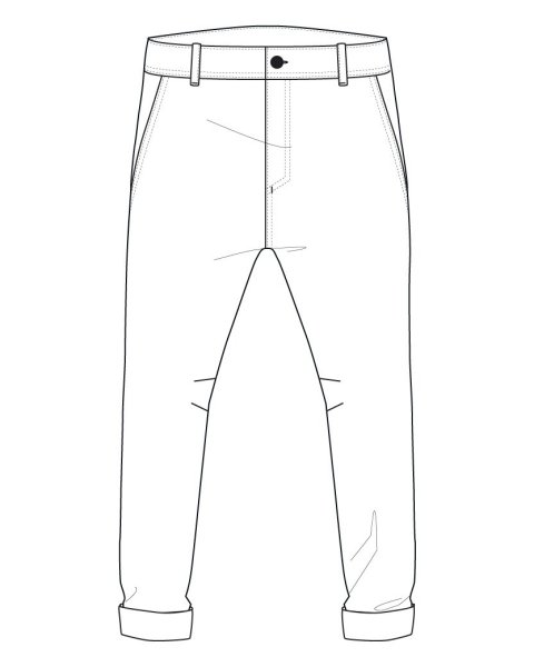 Нарисовать брюки