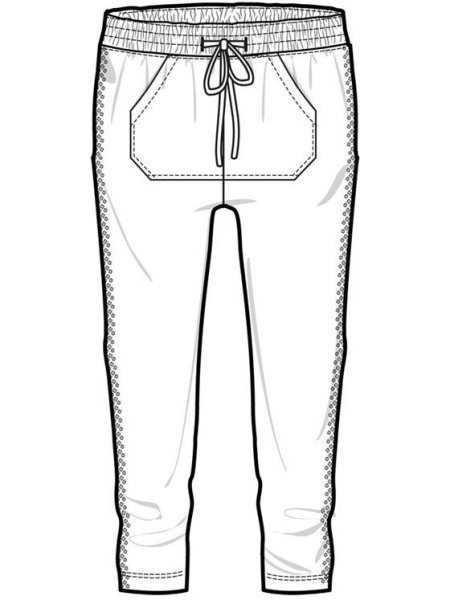 Зарисовка брюк