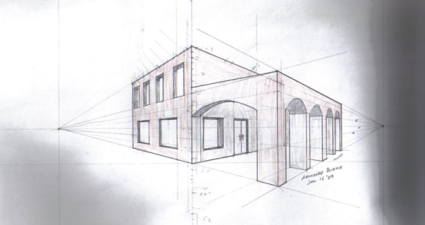Угловаы перспектиаа улиц