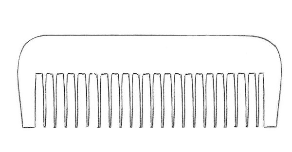 Трафарет Расчески