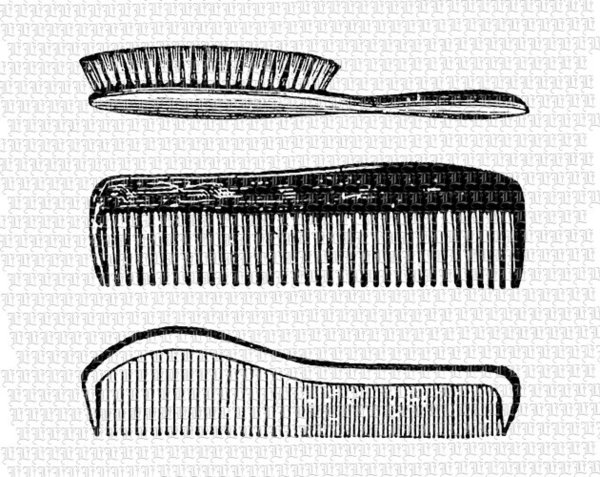 Нарисовать расческу