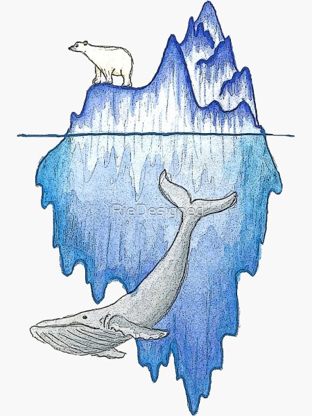 Айсберг скетч