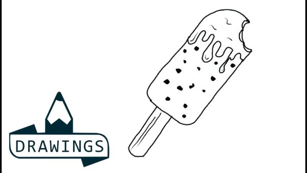 Раскраска еда эклеры