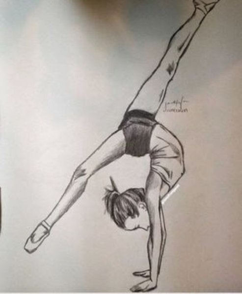 Гимнастика для срисовки