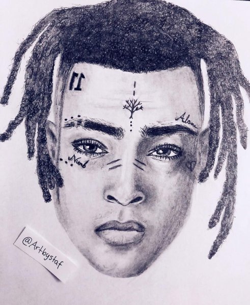 XXXTENTACION портрет