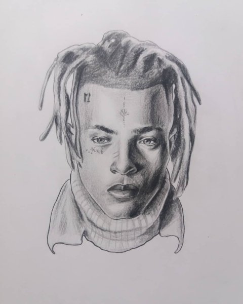 XXXTENTACION портрет