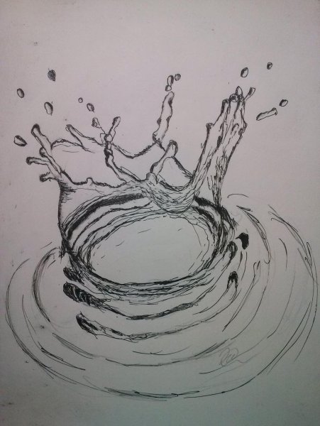 Рисование на воде