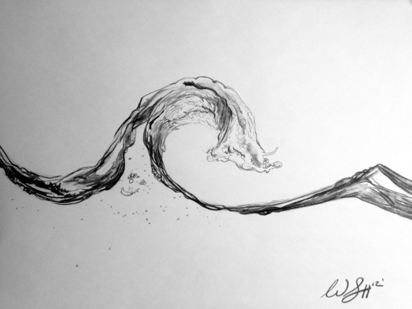 Вода рисунок