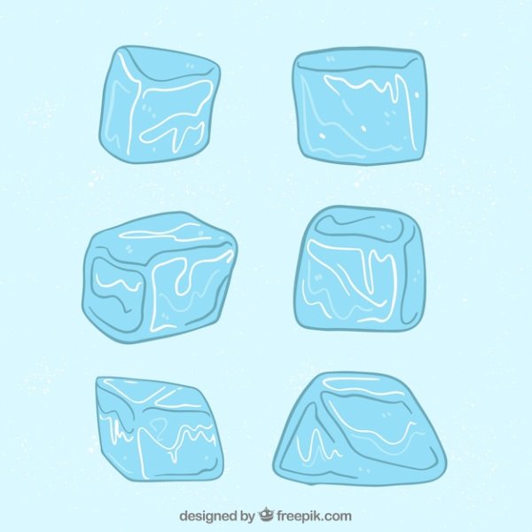 Нарисовать лед