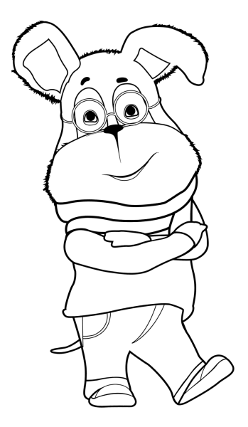 Раскраска Барбоскины Тимоха