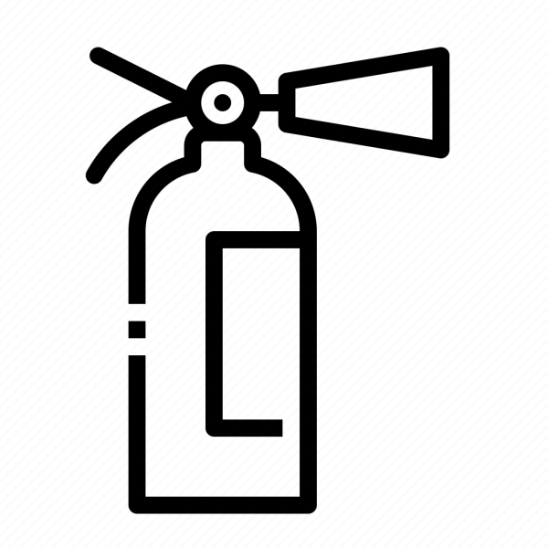 Огнетушитель рисунок для детей