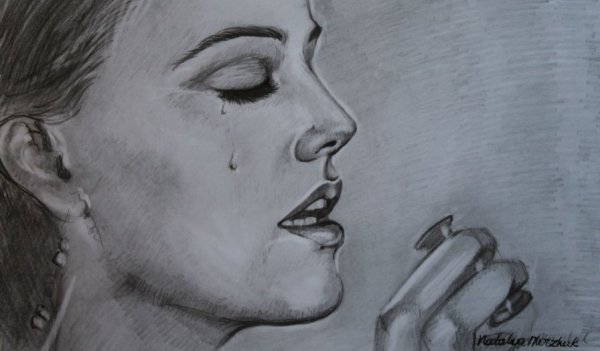 Хюррем Султан карандашом