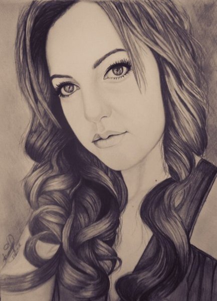 Рисунок Хюррем Султан легкий