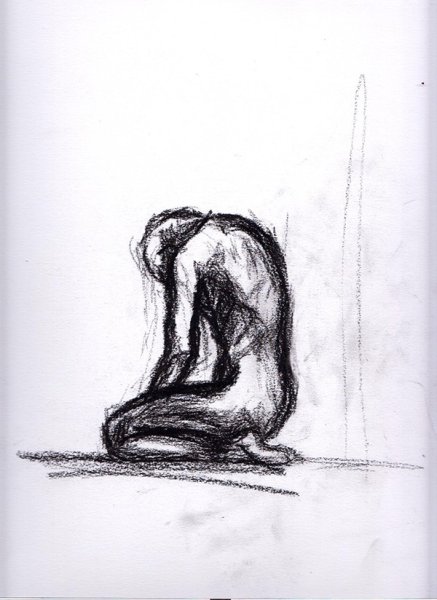 Одиночество эскиз