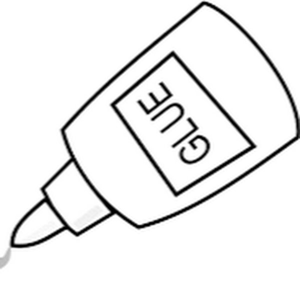 Клей раскраска для детей