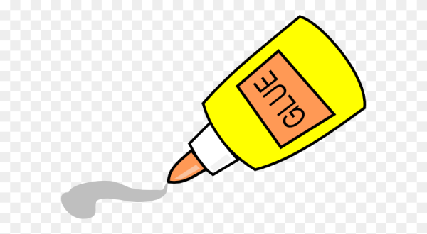 Клей мультяшный