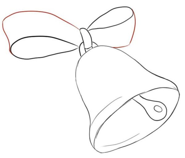 Колокол рисунок карандашом