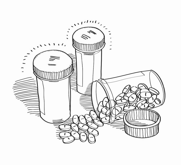 Раскраска таблетки