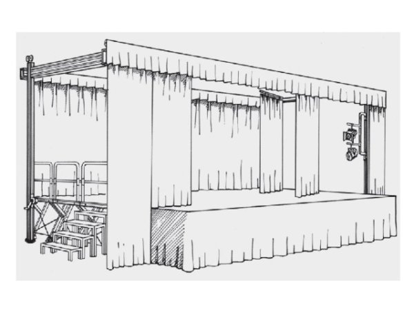 Театральный занавес эскиз