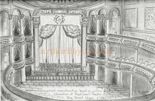 Сцена карандашом