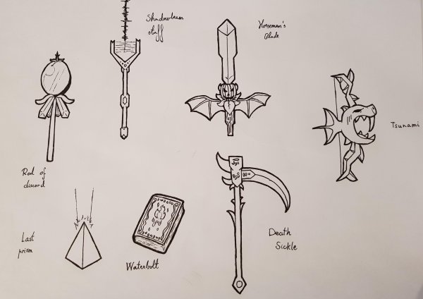 Раскраски террария оружие