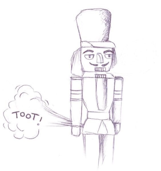 Щелкунчик рисунок