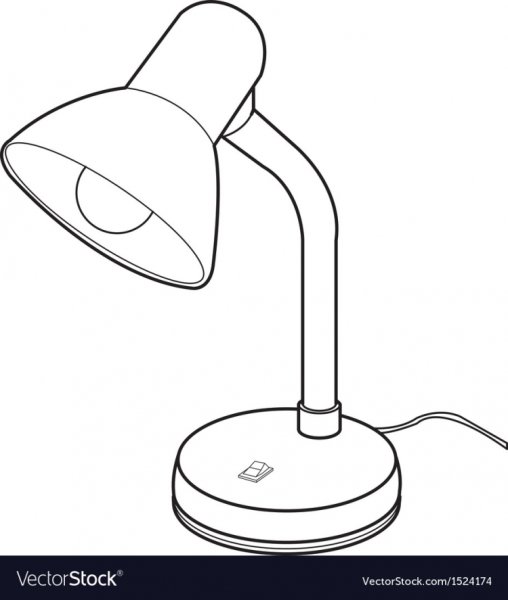 Лампа раскраска для детей