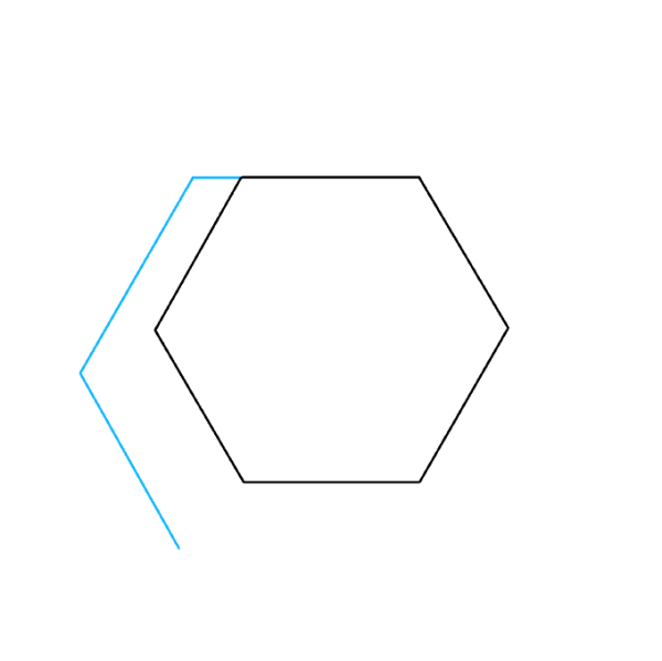 Рисование шестиугольника