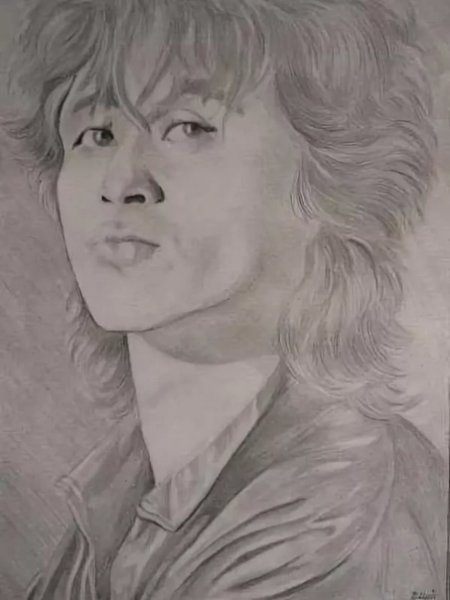 Портрет Цоя