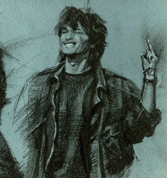 Виктор Цой мультяшный