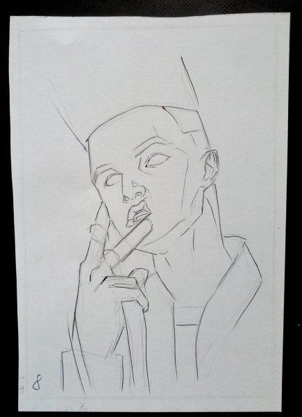 Гуф карандашом