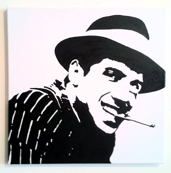 Адриано Челентано портрет