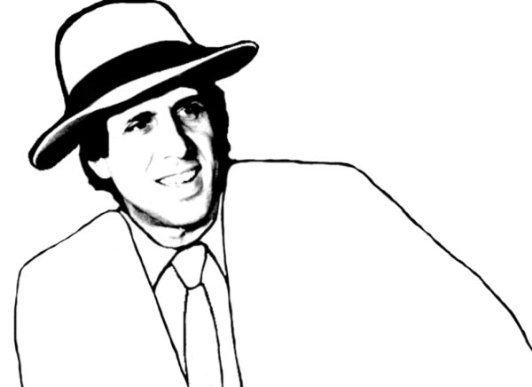 Челентано карикатура