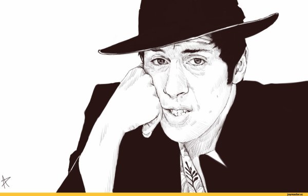 Челентано портрет карандашом