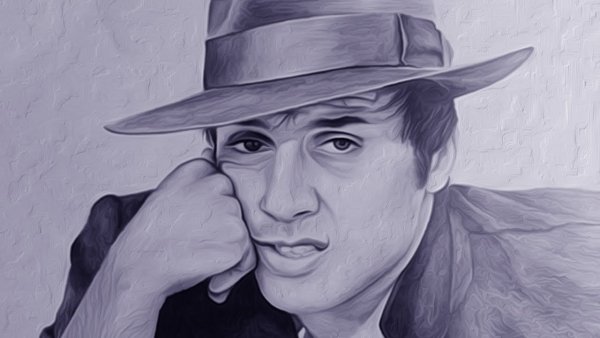 Адриано Челентано шарж