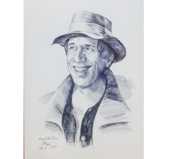 Адриано Челентано шарж