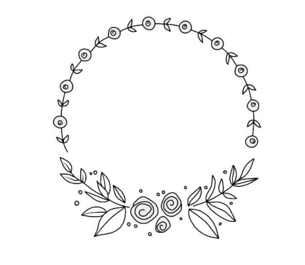 Рамочка венок