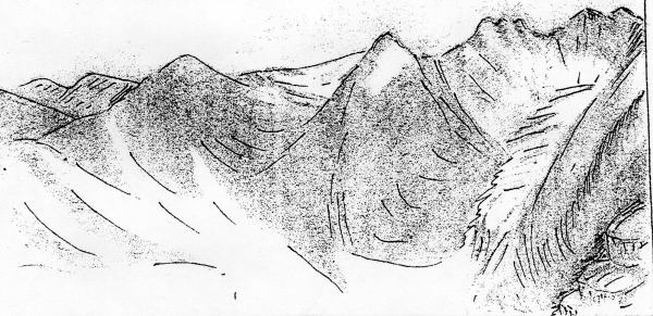 Горный рельеф