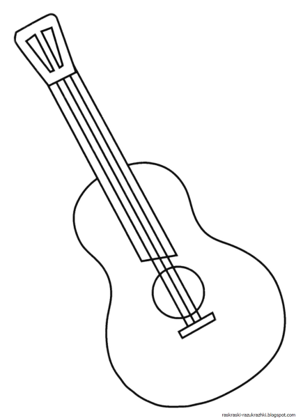 Рисование музыкальные инструменты