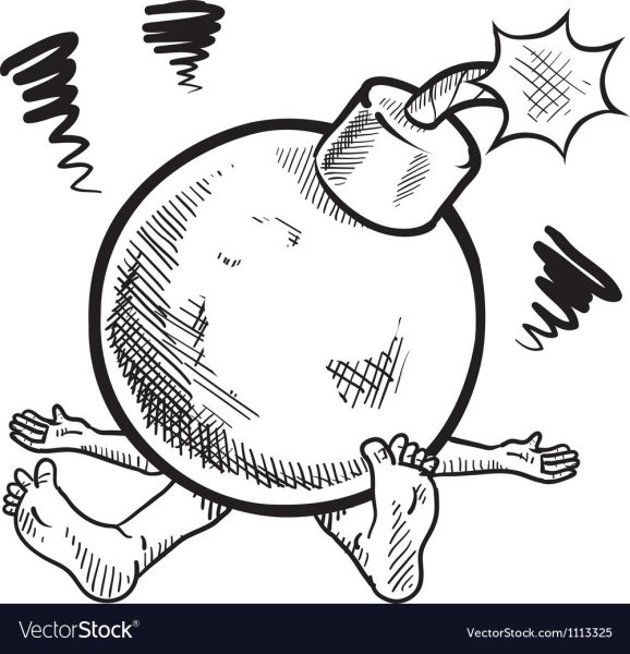 Бомба эскиз