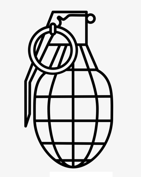 Раскраска граната