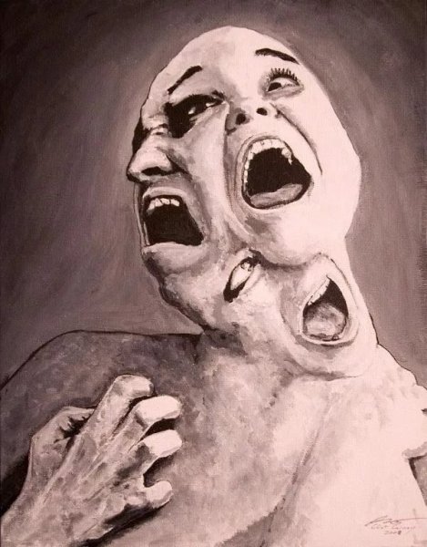 Bipolar Disorder художник inktober