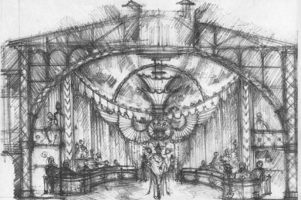 Театр раскраска